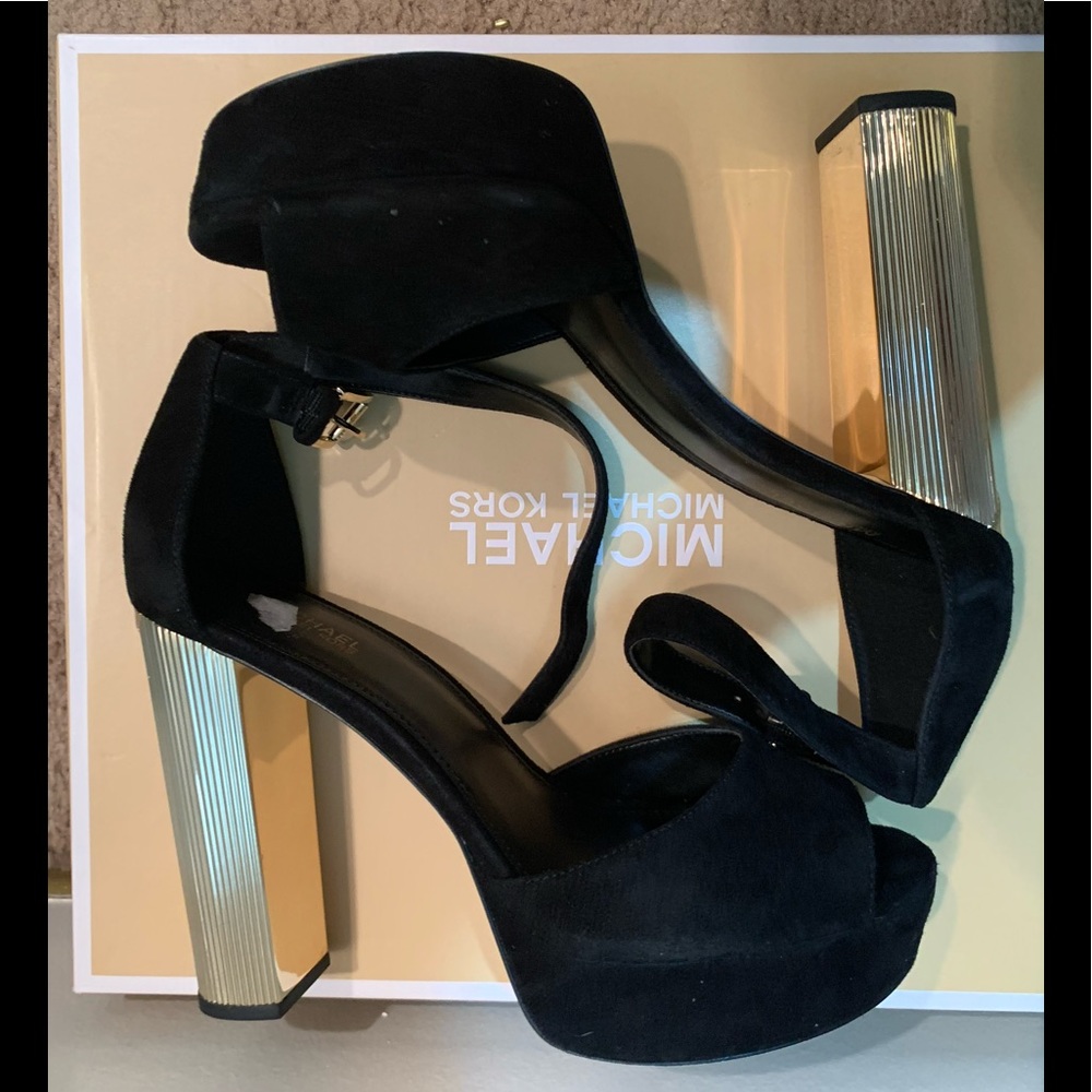 Michael Kors Paloma Platform Suede